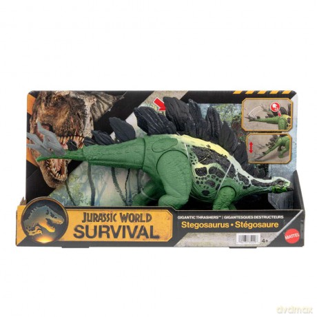 Jurassic World: Survival Action Figure Gigantic Thrashers Stegosaurus [FIGURKA]