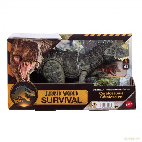 Jurassic World: Survival Action Figure Wild Roar Ceratosaurus [FIGURKA]