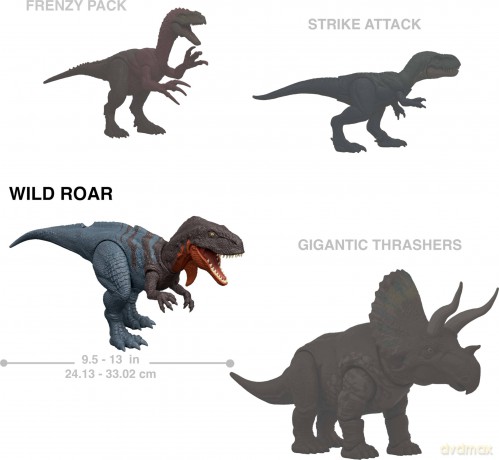 Jurassic World: Survival Action Figure Wild Roar Pteranodon [FIGURKA]