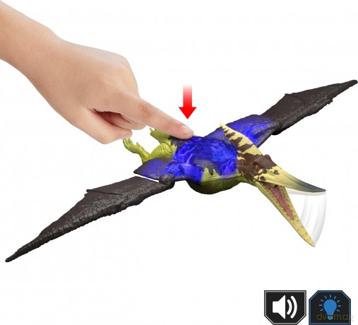 Jurassic World: Survival Action Figure Wild Roar Pteranodon [FIGURKA]