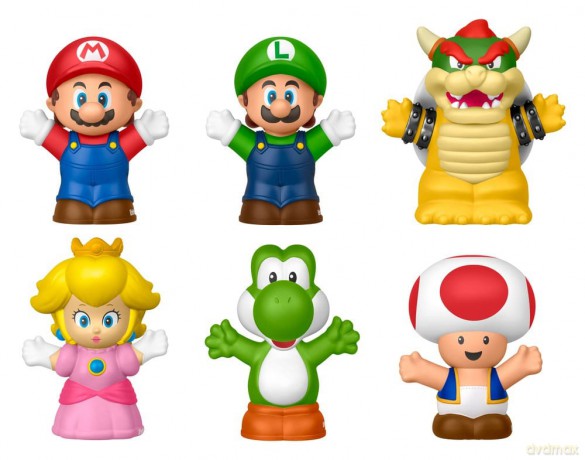My Mario Little People Collector Mini Figure 6-Pack 7 cm [FIGURKA]