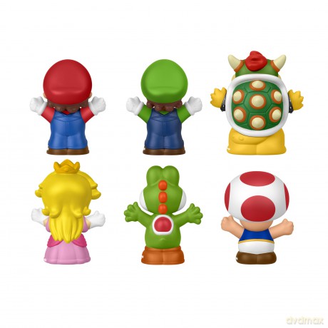 My Mario Little People Collector Mini Figure 6-Pack 7 cm [FIGURKA]