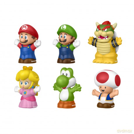 My Mario Little People Collector Mini Figure 6-Pack 7 cm [FIGURKA]