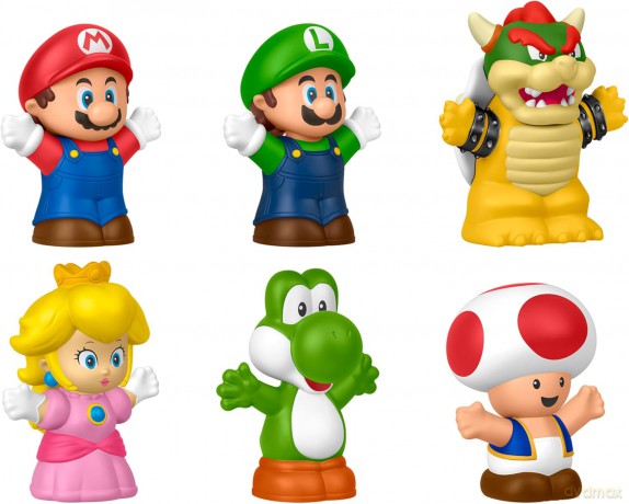 My Mario Little People Collector Mini Figure 6-Pack 7 cm [FIGURKA]