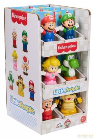 My Mario Little People Mini Figures 7 cm Display (18) [FIGURKA]