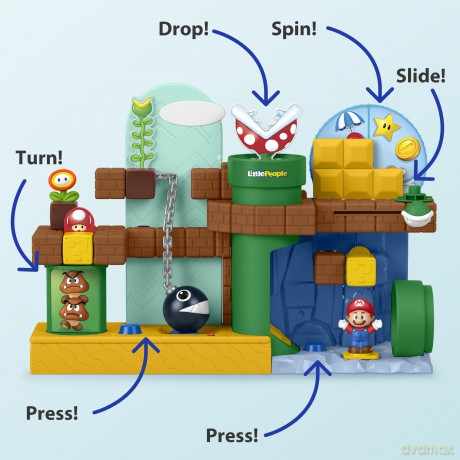 My Mario Little People Playset Mario's Adventure