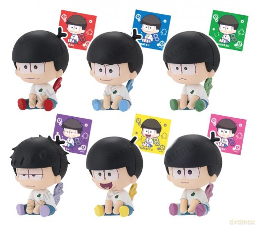 Osomatsu-san PVC Figures Blind Box 6-Pack Petatto Clockwork Box Ver. 5 cm [FIGURKA]
