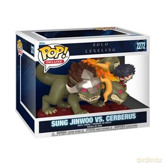 Solo Leveling POP! Deluxe Vinyl Figure Jinwoo Vs Cerberus 9 cm [FIGURKA]