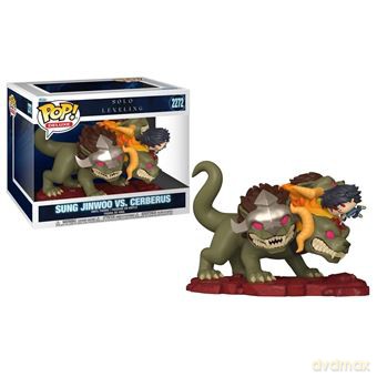 Solo Leveling POP! Deluxe Vinyl Figure Jinwoo Vs Cerberus 9 cm [FIGURKA]