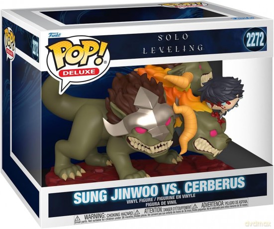 Solo Leveling POP! Deluxe Vinyl Figure Jinwoo Vs Cerberus 9 cm [FIGURKA]