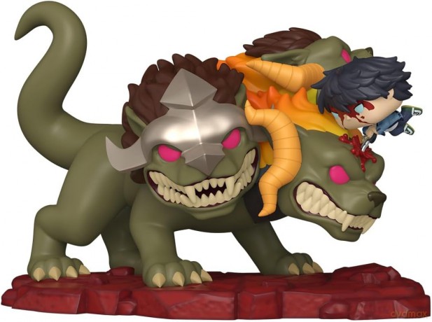 Solo Leveling POP! Deluxe Vinyl Figure Jinwoo Vs Cerberus 9 cm [FIGURKA]