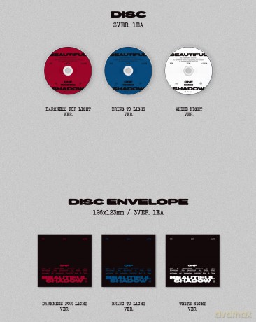 Onf: Beautiful Shadow Darkness B [CD]
