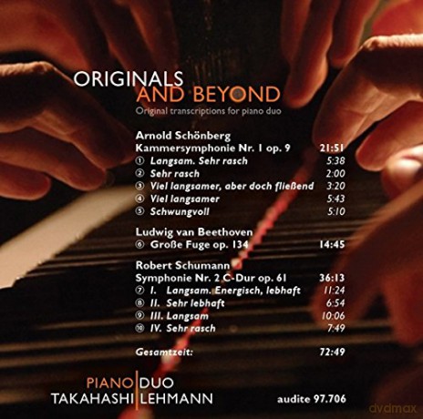 PianoDuo Takahashi|Lehmann: Originals and Beyond - Original transcriptions for piano duo [CD]
