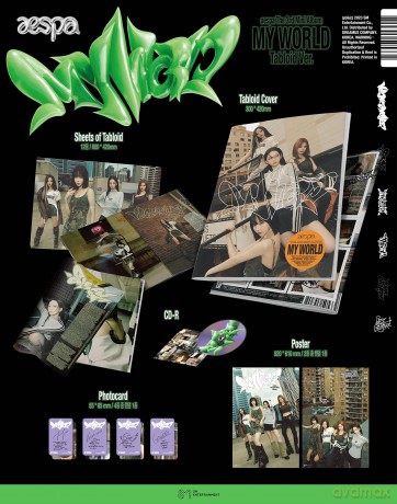 Aespa: My World (Tabloid Ver.) [CD]