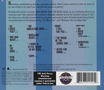 Simone Nina: Nina Simone Sings The Blues [CD]