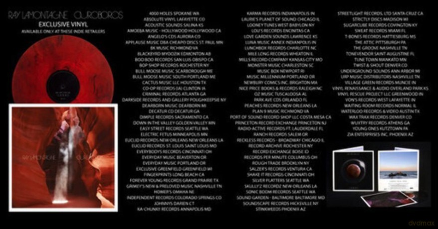 Lamontagne Ray: Ouroboros (Warm Red) [Winyl]