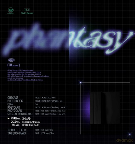 The Boyz: Phantasy Pt.2 Sixth Sense (War [CD]
