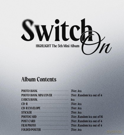Highlight: Switch On (Party Tonight) [CD]