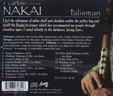 Nakai Carlos: Talisman [CD]
