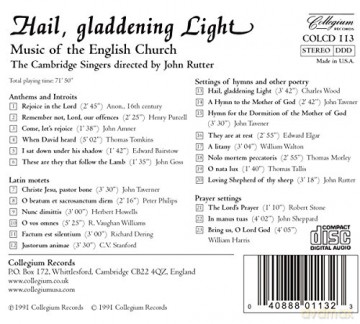 Cambridge Singers: Various Hail Gladden [CD]