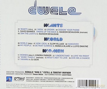 Dwele: Wants World Women [CD]