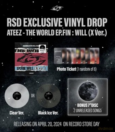 Ateez: World Ep.Fin Will [Winyl]