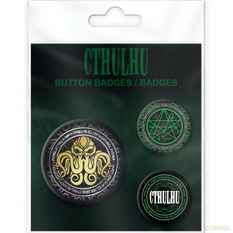 CTHULHU - Badge Pack - Necronomicon