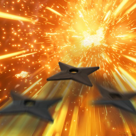 NARUTO SHIPPUDEN - Foam Replica - Shuriken