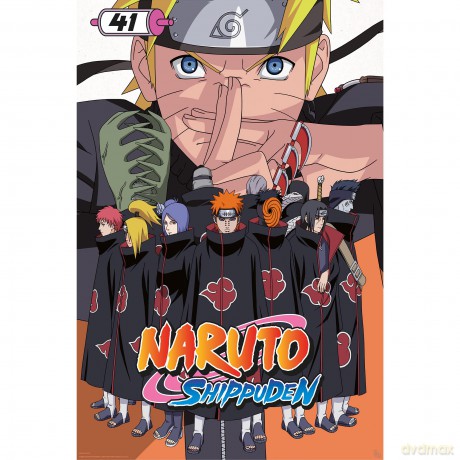 NARUTO SHIPPUDEN - Poster Maxi 91.5x61 FSC MIX - Manga cover