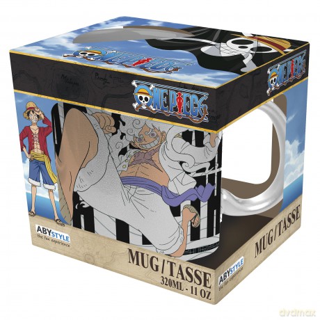 ONE PIECE - Kubek - 320 ml - Luffy Gear 5th - subli silver