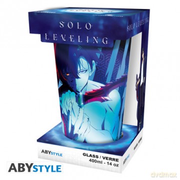 SOLO LEVELING - Premium Large Glass - 400ml - Sung Jinwoo box