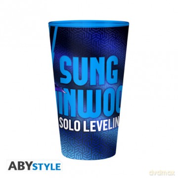 SOLO LEVELING - Premium Large Glass - 400ml - Sung Jinwoo box