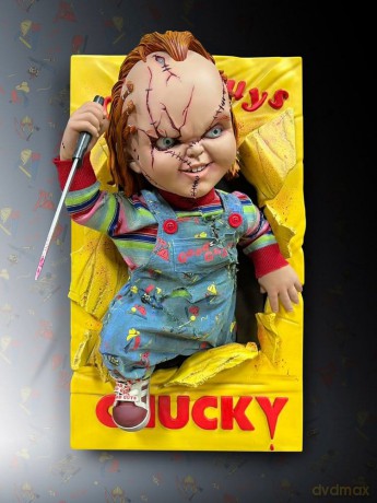 Chucky (ChildÂ´s Play) Wall Sculpture 1/2 Bride of Chucky 22 x 23 x 38 cm