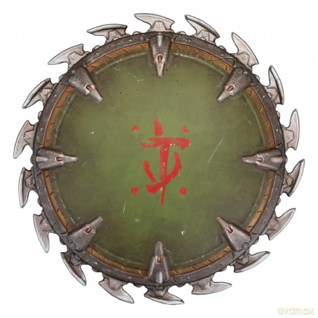Doom: The Dark Ages Wall Mount Shield Saw 25 x 25 cm