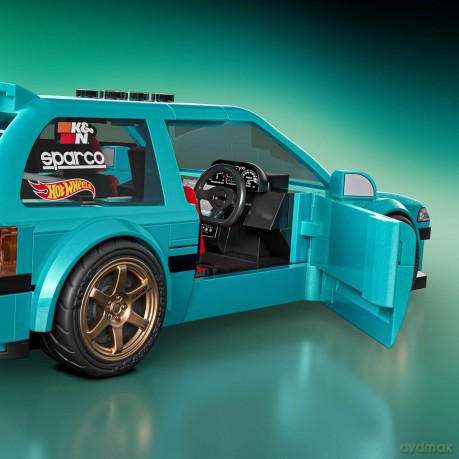 Hot Wheels Speed Series Mattel Brick Shop Building Set 1/32 Custom â90 Honda Civic EF