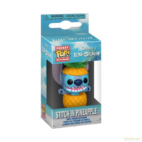 Lilo&Stitch POP! Vinyl Keychains 4 cm Stitch in pineapple