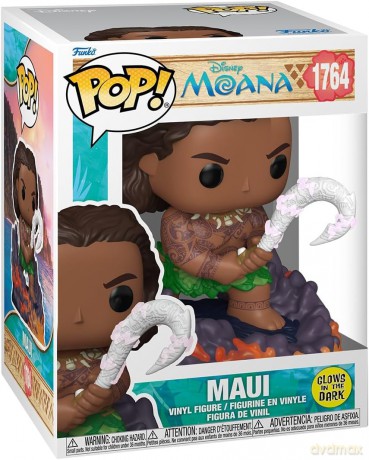 Moana POP! Premium Vinyl Figure Maui (GW) 9 cm
