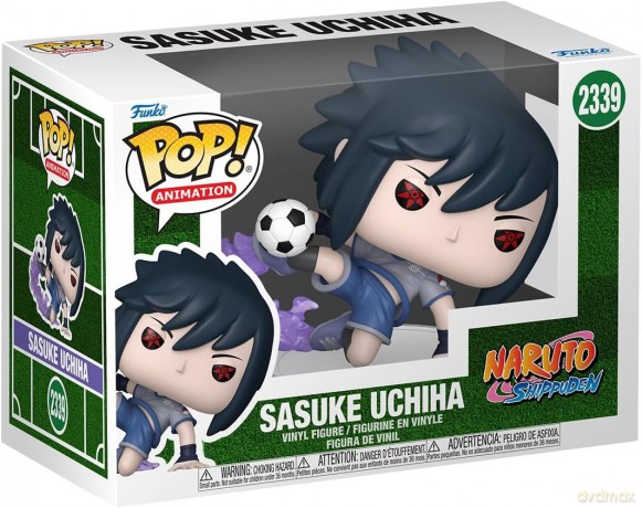 Naruto Soccer POP! Football Vinyl Figure Sasuke 9 cm