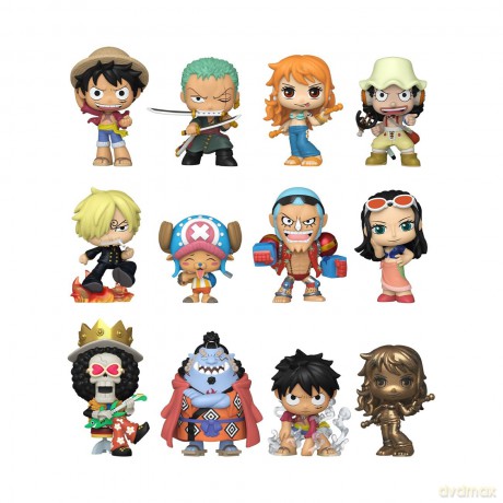 One Piece Mini Figures PDQ 5 cm Display (12)
