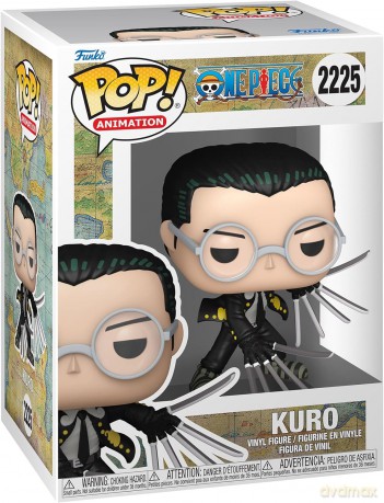 One Piece POP! Animation Vinyl Figure Kuro 9 cm