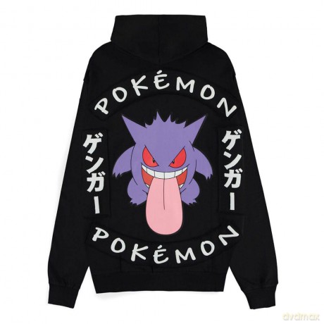 Pokemon Zipper Hoodie Gengar Locked Up Size XL