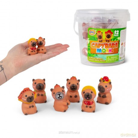 Mochi kapibara w tubie 12szt [FIGURKA]