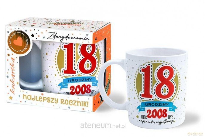 Kubek Premium Urodziny 18