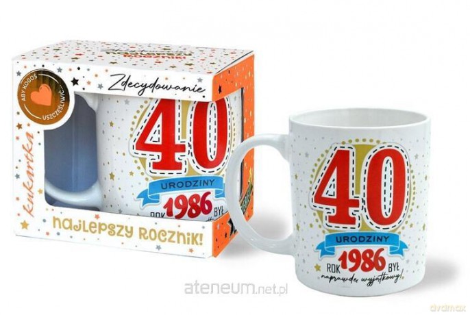 Kubek Premium Urodziny 40