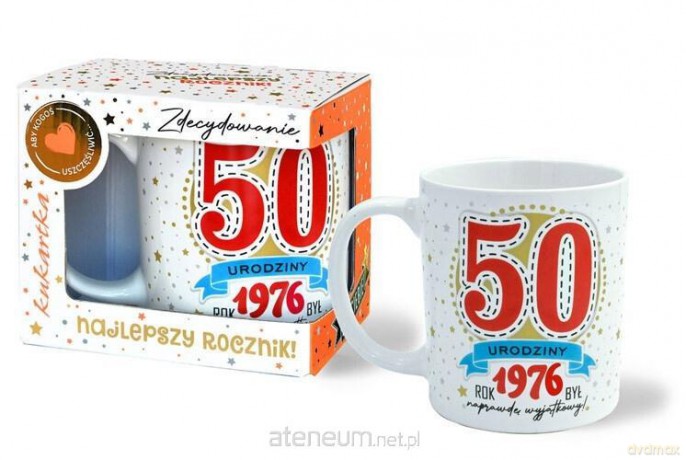 Kubek Premium Urodziny 50