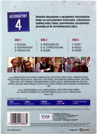Alternatywy 4 (serial po rekonstrukcji cyfrowej) [3DVD]