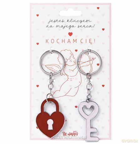 Breloki upominkowe Kocham Cię