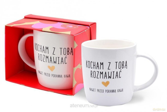 Kubek prezentowy Kocham z Tobą rozmawiać