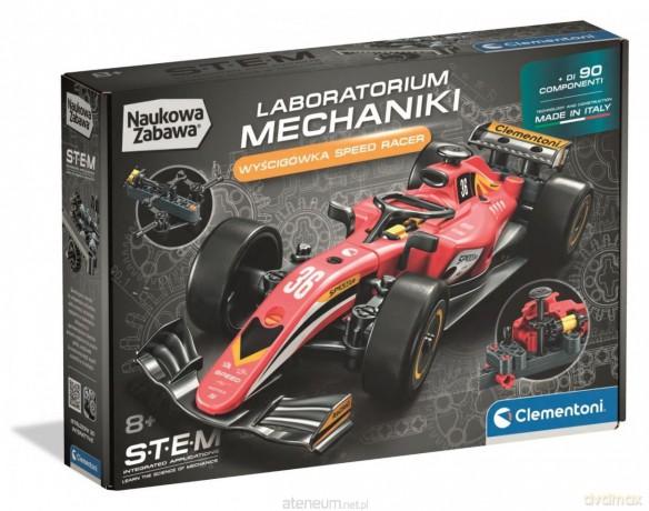 Laboratorium mechaniki - Wyścigówka Speed Racer [KLOCKI]