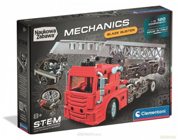 Laboratorium mechaniki - Wóz strażacki [KLOCKI]